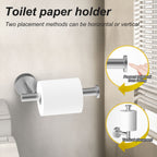 Towel Rail Bathroom Hardware Set 6-Piece Brushed Nickel