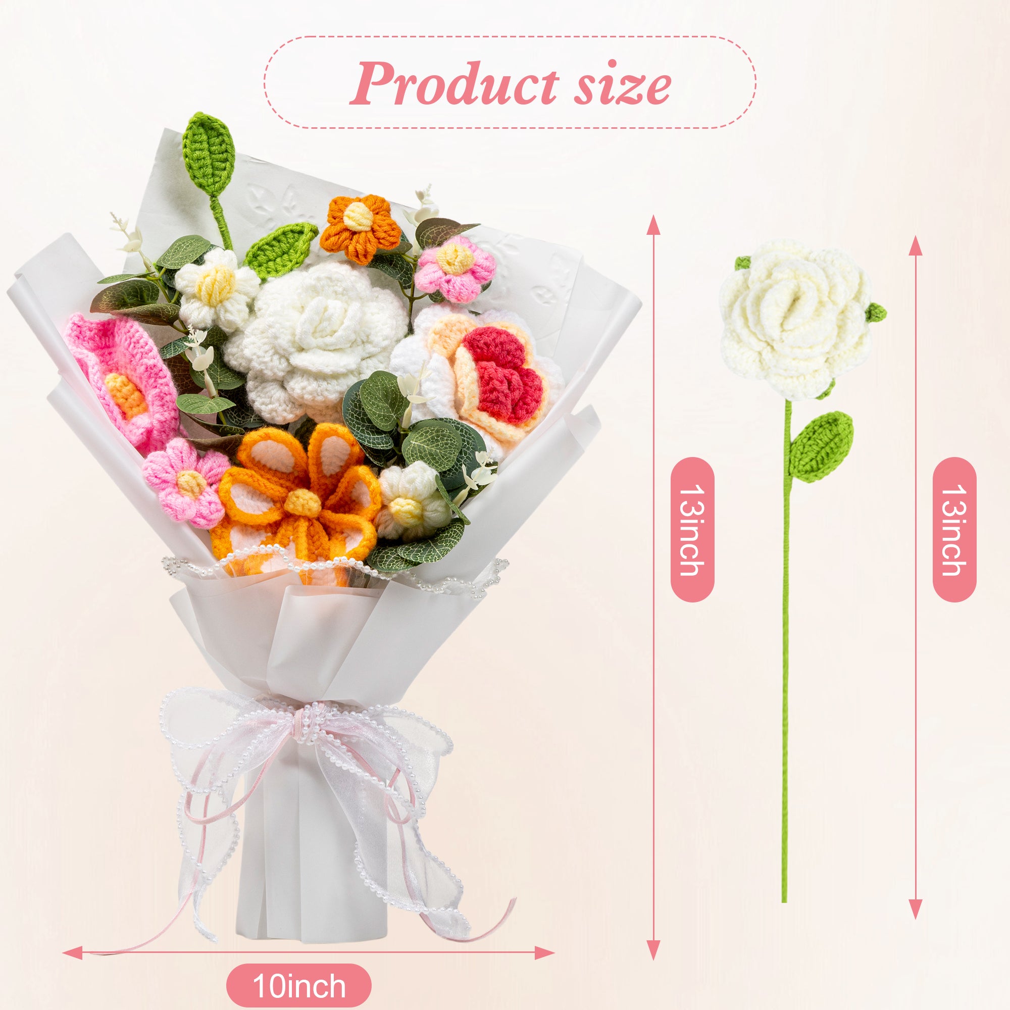 Cream Garden Bouquet