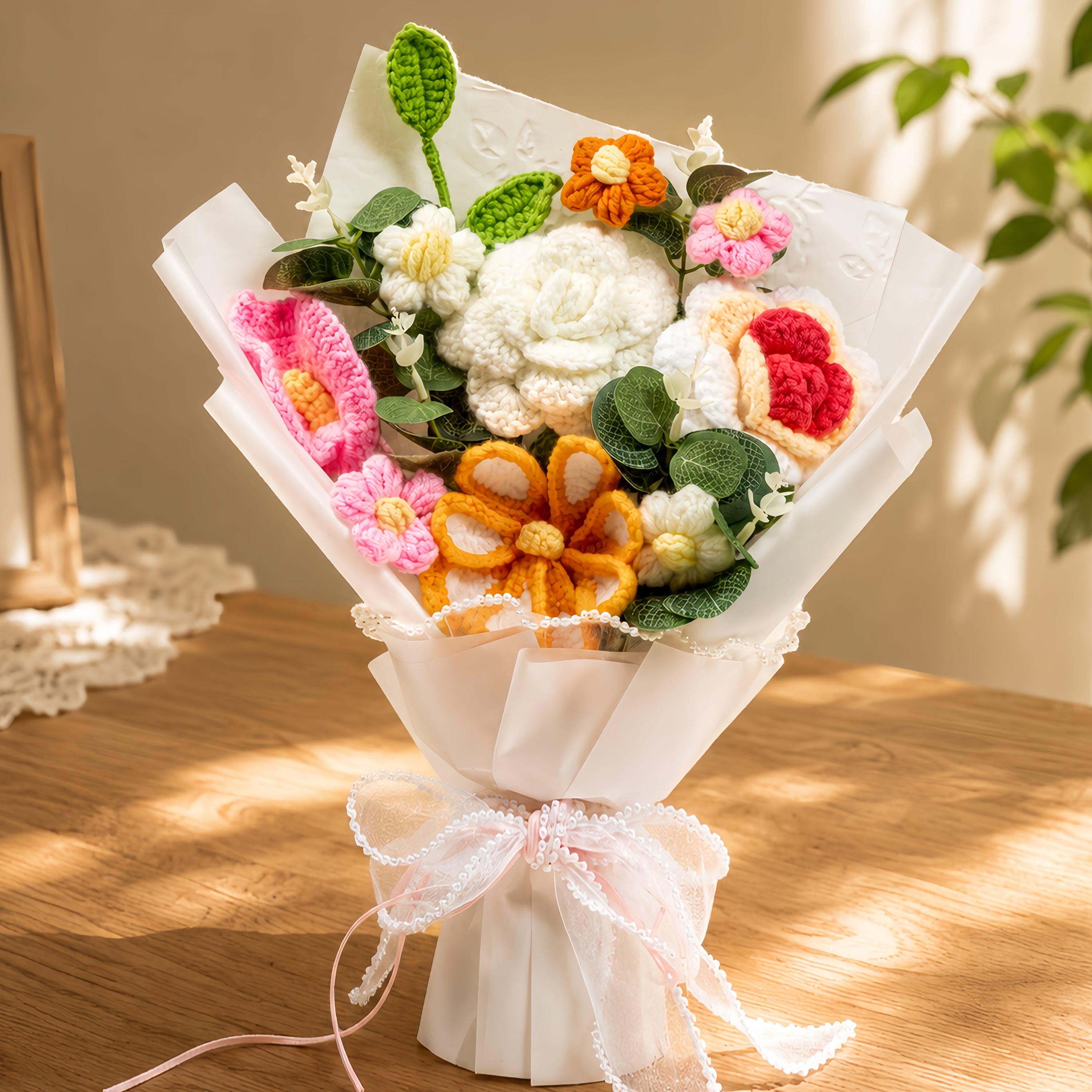 Cream Garden Bouquet