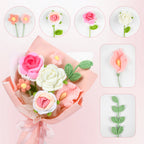 Sweet Romance Crochet Bouquet